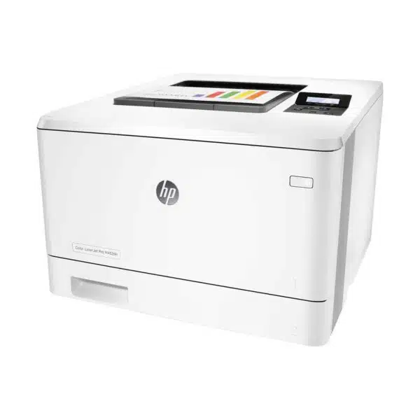 Imprimante HP Color LaserJet Pro M452dn Reconditionnée - Moins de 10 000 pages - Manque toner Jaune / Cyan