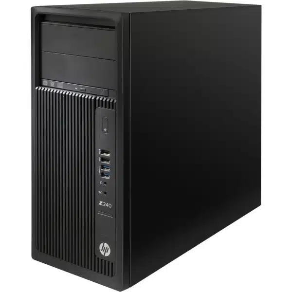 HP Z240 Tower Workstation Reconditionné - E3-1240v5 - 32Go - SSD 256Go - Quadro M2000 - Windows 10 Pro