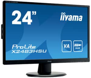 IIYAMA ProLite X2483HSU-B5 Ecran 24" Reconditionné - Grade Or